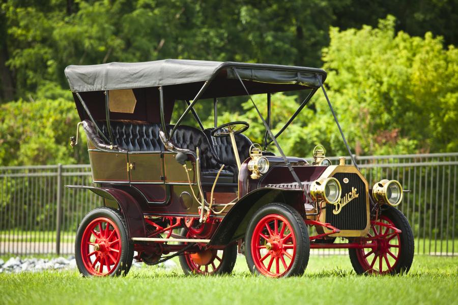  Buick Model F 5-Passenger Phaeton 1909 года  (фото 17 из 17)